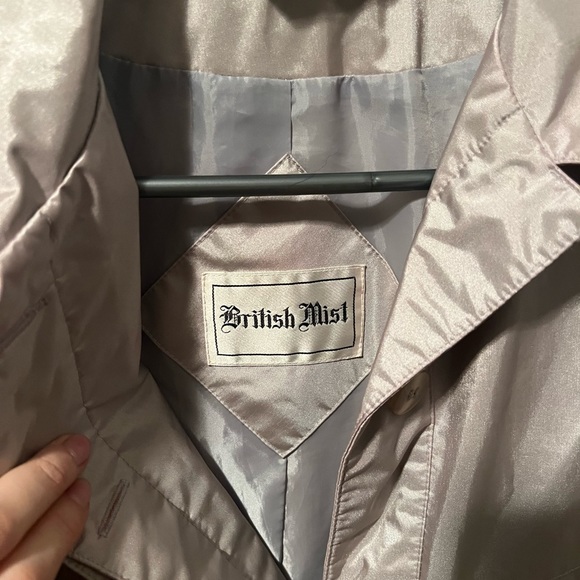 Silver vintage rain trench - Picture 2 of 6